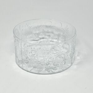 Midcentury Nuutajarvi Iittala Finland Flora 7.5” Serving Bowl Oiva Toikka MCM